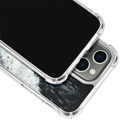 DC Comics Batman Dark Knight Rises Poster iPhone 14 Pro Clear Case